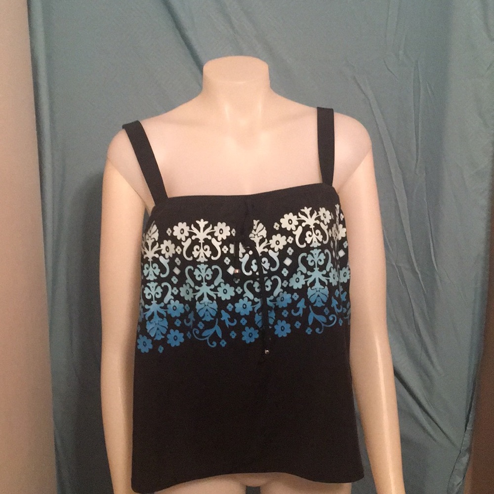 Tropical Escape Tankini top
